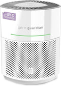 GermGuardian Airsafe+ HEPA Air Purifier for Home, Large Rooms Up To 1043 Sq. Ft. with HEPA Air Filter, UV-C Light & Air Quality Sensor, AC3000W, White by GuardianTechnologies