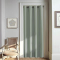 NICETOWN Blackout Sage Green Curtain for Windows 80 inch Long - Thermal Insulated Solid Grommet Room Darkening Drape Sound Reducing for Bedroom/Living Room (1 Panel, W46 x L80) by NICETOWN