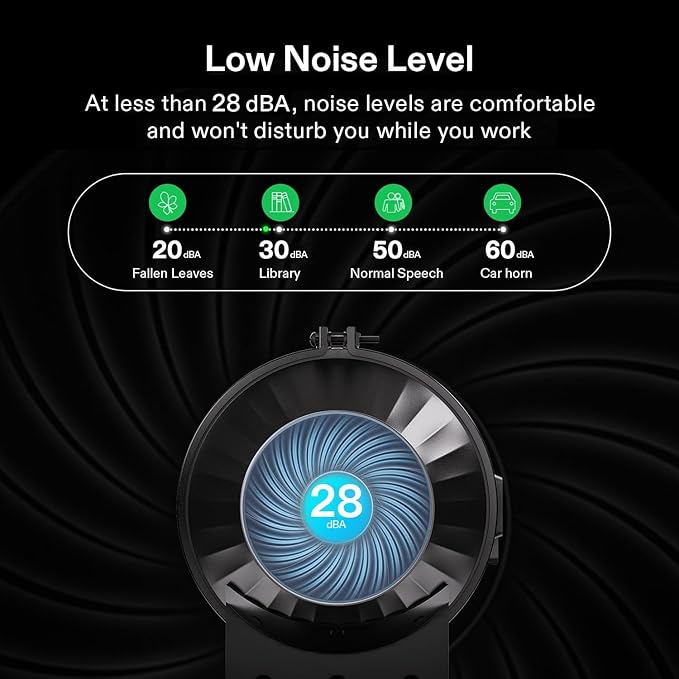VIVOSUN Smart Air Filtration T4 Kit 4", AeroZesh T4 Inline Duct Fan with E12 Speed Controller, Carbon Filter & 8' Ducting, Cooling & Ventilation System for Grow Tents, Indoor Gardening, Hydroponics - Image 4