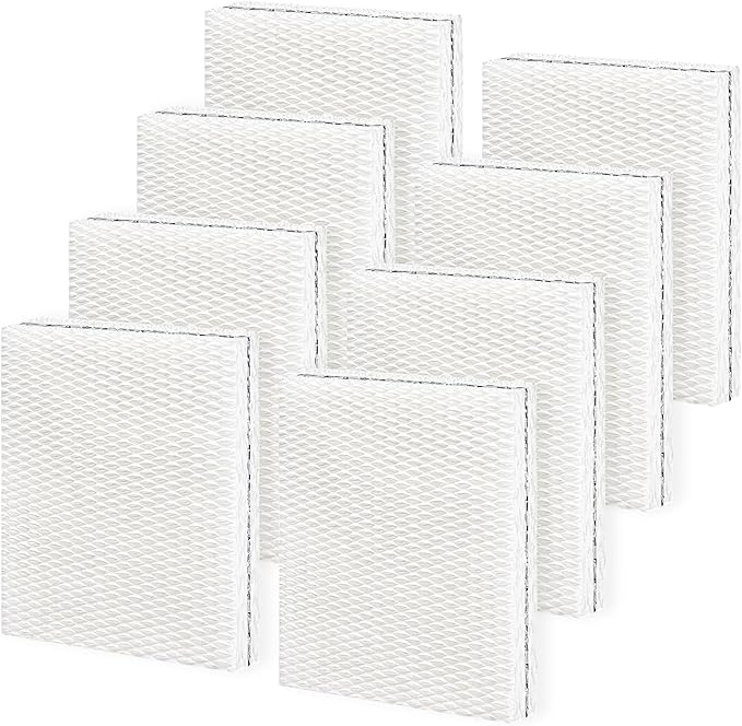 8-Pack MD1-0002 MD1-0001 Replacement Wick/Filters Compatible with Vornado MD10002 MD10001 EVAP1 EVAP3 Model 30/40/50 HU1-0021 Holmes HM250/HM405/HM406/HM725 by Unknown