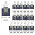 M502 Temperature Data Logger USB Temp/Humidity Recorder with PDF and Excel (Reusable) Refrigerator Thermometer 14400 Points High Accuracy 20 Pack by Unknown