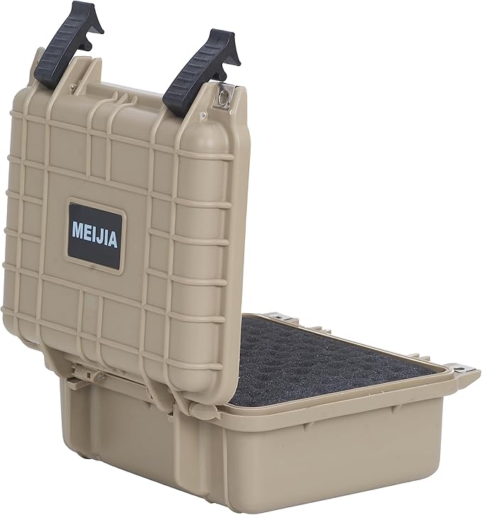 MEIJIA Portable All Weather IP67 Waterproof Protective Case,Hard Camera Case,Dry Case with Customizable Foam,Fit Use Of Drones,Camera,Equipments,10.62 x9.68x4.87inches - Image 6
