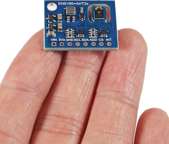 2PCS ENS160+AHT21 Carbon Dioxide CO2 eCO2 TVOC Air Quality and Temperature and Humidity Sensor Replace CCS811 for Arduino - Image 6