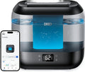 Dreo Smart Humidifiers for Bedroom, Top Fill 4L Supersized Humidifier Large Room with 28 dB, 36H Runtime, Touch/APP/Voice Control, Nightlight, Cool Mist Humidifiers for Baby, Plants, Indoor, Black by DREO
