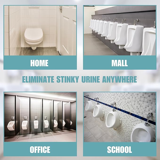 SMELLRID Absorbent & Odor - Control Bathroom Mat for Toilets for Men – High-Performance Splash Pad for Hygiene and Floor Protection – Durable Bathroom Mats – Pack of 6 (22 x 22 x 0.25 Inches) - Image 6