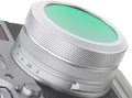 Haoge MC UV Camera Lens Protection Filter for Fujifilm X100VI Fuji X100V Camera Accessory with Integrated Adapter Ring Silver LUV-XVIS-Multi Waterproof Nano Coated HD Optical Glass by haoge