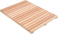 bingaai Cedar Wood Shower Mat, Cedar Wooden Bath Mats, Wood Bath Mat 31.5 × 23.6 in, Shower Stall Mat Non-Slip for Bathroom Bathtub Spa Sauna Garden Home, Wooden Floor Mat Large for Indoor and Outdoor by WhenStyleMeetsPracticality