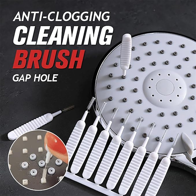 Gap Hole Anti-Clogging Cleaning Brush, 2025 Upgrade Shower Head Brush Shower Head Cleaning Brush Shower Head Cleaner Tool Multifunctional Shower Head Cleaning Brushes for Household Bathroom (30Pack) - Image 6
