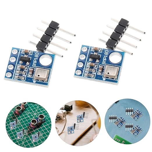 Tofficu 4pcs Temperature and Pressure Sensor Module Energy Efficient DIY Replacement Boards for Indoor and Outdoor Projects Accurate Environmental Monitoring and Easy Installation - Image 9