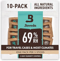 Boveda 69% Two-Way Humidity Control Packs For Storing Up to 5 Items – Size 8 – 10 Pack – For Small Plastic Travel Cases & Bags – Moisture Absorbers – Humidifier Packs in Resealable Bag by Boveda