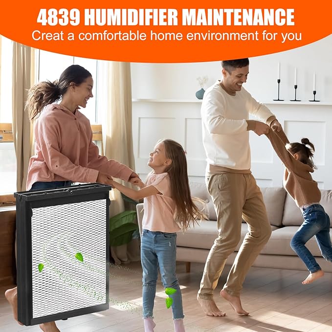for Aprilaire 4839 Humidifier Maintenance Kit Humidifier Models 600, No. 35 Water Panel Humidifier Replacement Filter Compatible with Aprilaire Humidifier Models 600, 600A, 600M - Image 6