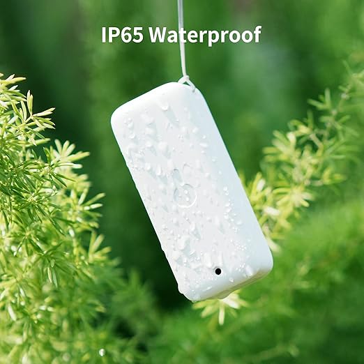 SwitchBot IP65 Indoor Outdoor Hygrometer Thermometer Wireless, 394ft Bluetooth Range, Refrigerator Thermometer, Dewpoint/VPD/Absolute Humidity Sensor, Free Data Storage Export, 2 Years Battery Life - Image 2