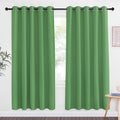 NICETOWN Froest Green Blackout Curtains for Bedroom 72 Inches Long, Thermal Insulated Room Darkening Grommet Window Curtains for Living Room Nursery, 66 inch x 72 inche, 1 Panel by NICETOWN