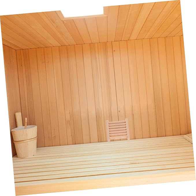 jojofuny Sauna Room Air Vent Grille Panel Humidity Control Wooden Louver for Optimal Airflow Steam Rooms Elegant Design Easy Installation Sauna Accessories - Image 5