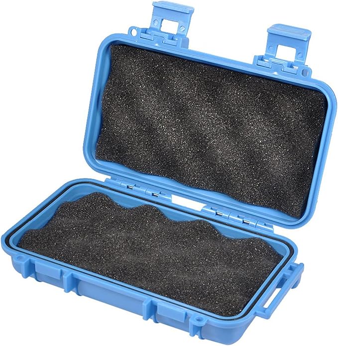 Ejoyous Waterproof Dry Storage Box, Waterproof Box Plastic Survival Container Shockproof Dry Storage Case with 2 U Shape Buckle for Fishing Camping Hiking - Image 9
