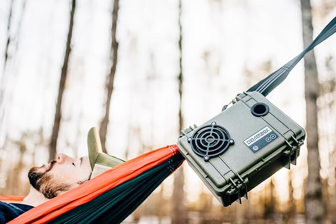 DemerBox: Waterproof, Portable, and Rugged Outdoor Bluetooth Speakers. Loud Sound + Deep Bass, 40+ hr Battery Life, Dry Box + USB Charging, Multi-Pairing Party Mode (Jetport Silver, DB1) - Image 6