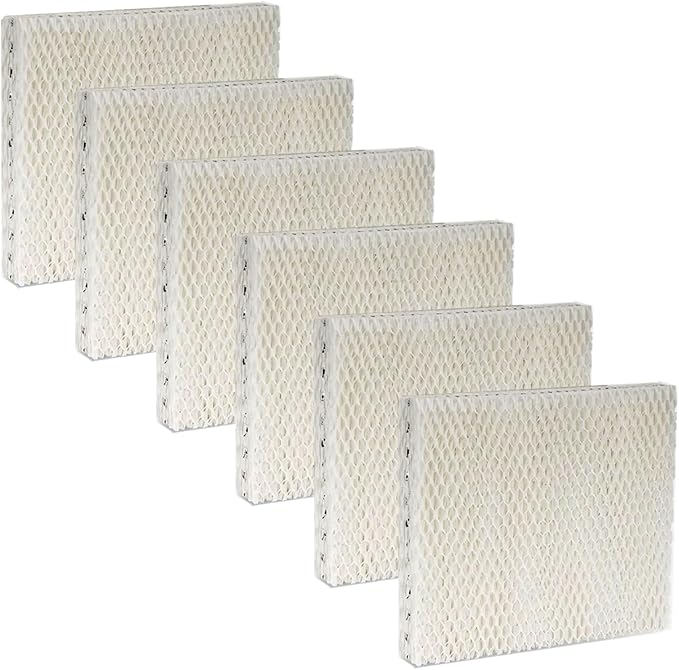 6 Pack MD1-0034 Replacement Humidifier Wick Filters | Compatible with Vornado Evaporative Models Evap2, Evap40, EV100, EV200, EVDC300, EVDC500, EVDC505 Tornado Humidifiers | Parts # MD10034 Filter by Unknown