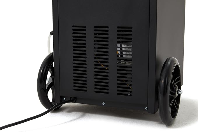 105-Pint Commercial Dehumidifier for Basements & Industrial Spaces – Built-In Pump, Drain Hose, Continuous Operation, 2-Speed Fan, 8000 Sq Ft Coverage, ETL Certified - Image 6
