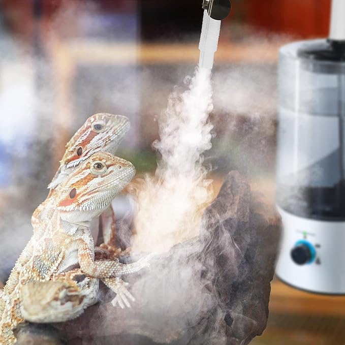 Dreyoo Reptile Humidifier Fogger, 4L Cool Mist Fog Mister with Tube for Tortoise Habitat Chameleon Snake Amphibians, Compatible with All Terrariums, Cages and Enclosures - Image 5