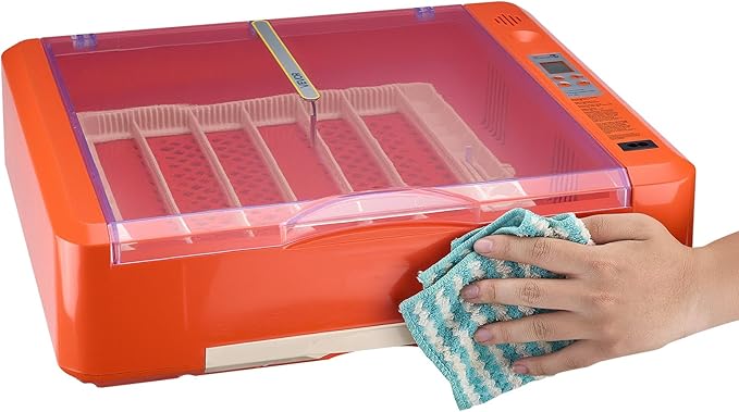 VEVOR 36 Egg Incubator, Automatic Egg Turner with LED Candler & Water Tray, Temperature & Humidity Control, 360° View Clear Window, Poultry Eggs Incubators for Hatching Chicks Ducks Goose Quails - Image 12