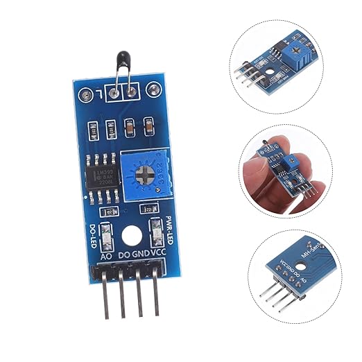 HOMSFOU 10pcs Light Control Photoresistor Relay Sensor Modules Pin Light Detection for Automatic Brightness Control Performance Easy Integration Microcontrollers - Image 9
