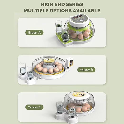 ME JO Egg Incubator for Hatching Eggs with Automatic Egg Turning & Humidity Control – Dual Power Supply Chicken Egg Incubator, Quail, Duck, Reptile Hatchery, Small Digital Smart Incubator (18 Eggs) - Image 4