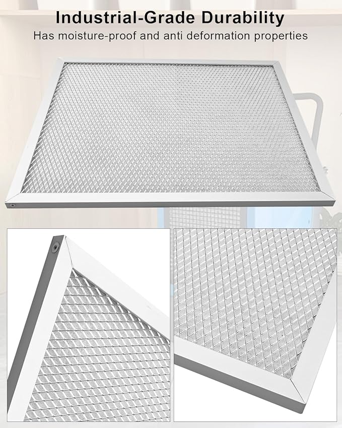 4 Pack MERV-8 Filter Fit for Alorair Storm LGR Extreme Commercial Dehumidifier, 12.2"x9.9"x0.4" - Image 4