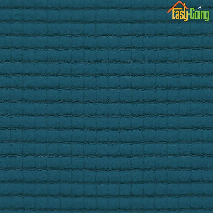 Easy-Going Stretch Loveseat Cushion Cover Sofa Cushion Furniture Protector Sofa Seat Sofa Slipcover Sofa Cover Soft Flexibility with Elastic Bottom(Loveseat Cushion, Peacock Blue) - Image 5