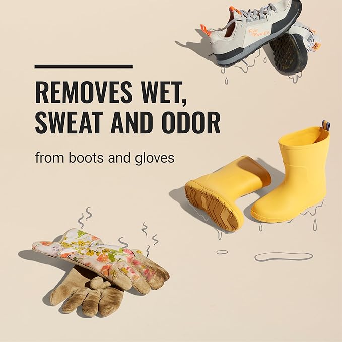 PEET, Multi Electric Shoe & Boot Dryer with Glove Dryports, Dryer for Boots, Sneakers & Gloves, Athletic & Outdoor Gear, Made in USA - Image 2