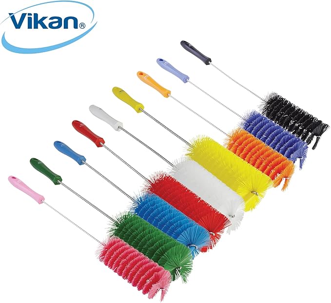 Vikan 53702 Tube Brush,2.4",PP/PBT,Green - Image 9