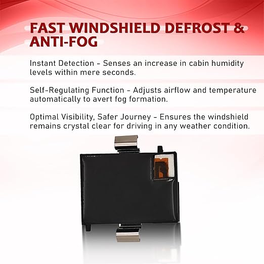 55111389AF Humidity Sensor Replacement for Chrysler 200 300 Pacifica Voyager for Dodge Challenger Charger Dart Durango Journey for Jeep Cherokee Compass Grand Cherokee Renegade for Ram 1500 - Image 5