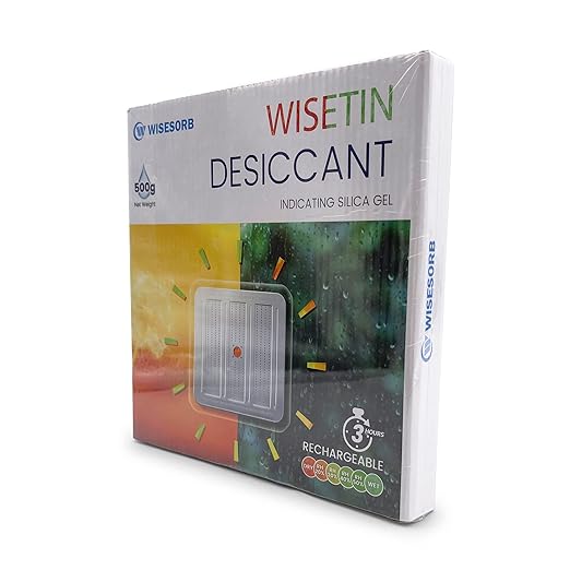 7 Packs 500 Gram Desiccant Canisters, Indicating & Rechargeable Gun Safe Dehumidifier, Portable Desiccant Canister, Silica Gel Moisture Absorber for Storage - Image 7