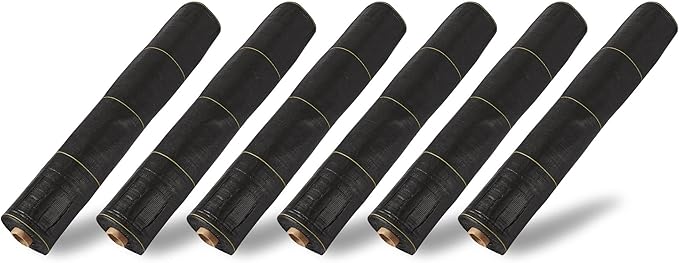 Dewitt 6-Pack Sunbelt Weed Barrier Fabric 3.2 oz, 4 x 300 Feet – Heavy-Duty Ground Cover Mat for Greenhouse Floors, Garden Rows, Raised Beds, Yard Gardening, and Outdoor Landscape Protection - Image 2