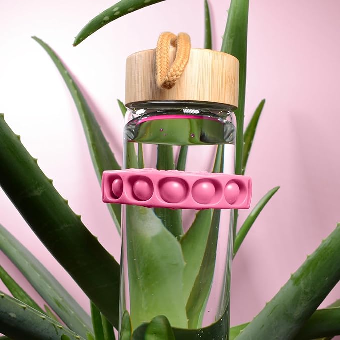 Water Bottle Hydration Tracker - Daily Water Reminder & Goal Setter - Reusable Silicone Band for Fitness, Weight Loss & Hydration Tracking - Image 7