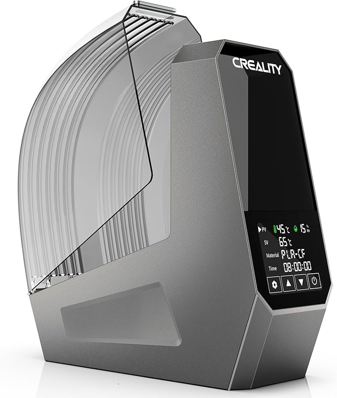 Creality Filament Dryer, Space Pi Filament Storage Box -Double 360° Heating with 110W PTC Heater LCD Touch Screen One-Key Set 3D Printer Filament, Dehydrator 1.75/2.85/3mm Support PLA PETG ABS TPU by Creality