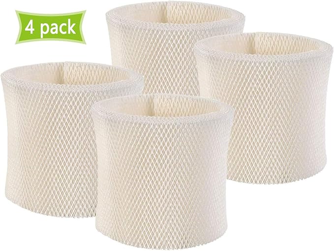 4-Pack Replacement Humidifier Wick Filter Compatible with Emerson MAF-1, Fits MA0950, MA1200, MA1201, MA09500, MA12000, MA12001, MA12010 by Lxiyu