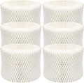 Funmit Humidifier Filters Replacement for Honeywell Humidifier Filter HAC-504 HAC-504AW and Honeywell Filter A, Replacement for Honeywell HCM-350 HCM-500 HCM600 Cool Mist Humidifiers, 6 Pack, White by Funmit