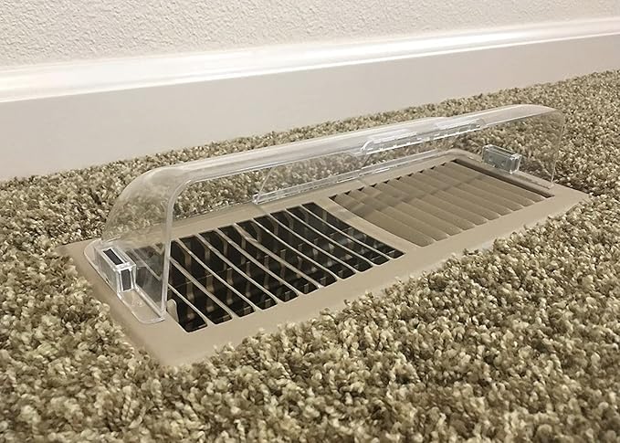 Hartford Ventilation Air Vent Deflector - Heavy Duty Unbreakable Plastic with Magnet Secure Design - Easy Adjust Between 8”-14” - Vent Deflector for Air Conditioning/Heat/AC/Under Furniture (1) - Image 7