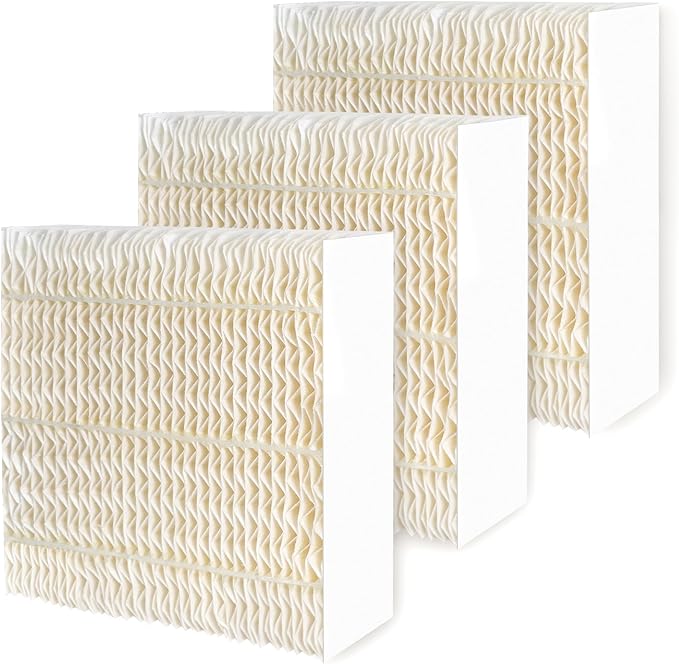 Techecook 1043 Super Humidifier Wick Filters Replacement for Essick AirCare Evaporative Humidifiers 831000 826000 826800, Bemis Space Saver 800 8000 Series, 3Pack 1043 Replacement Space Saver Wick by Techecook