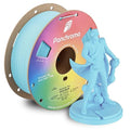 Panchroma PLA Aqua Blue 3D Printer Filament, 1.75mm, 1kg Spool, Easy to Print, High Speed Printing, Tangle Free, AMS Compatible, Perfect for Toys, Decor, Miniatures, Models & Cosplay by Polymaker