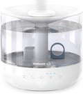 Vornado MISTIC 4 Whole Room Ultrasonic Humidifier, Top-Fill, Aromatherapy, 1-Gallon Tank, 3 Mist Settings, Ambient Lighting, Whisper-Quiet, Included Scent Pads, Air Humidifier for Kids and Home by Vornado