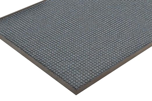 NoTrax 4'x10' Guzzler Commerical-Grade Entrance Mat, Dirt and Moisture Control, Rubber-Backed, Indoor/Outdoor, Slate Blue, 166 - Image 7