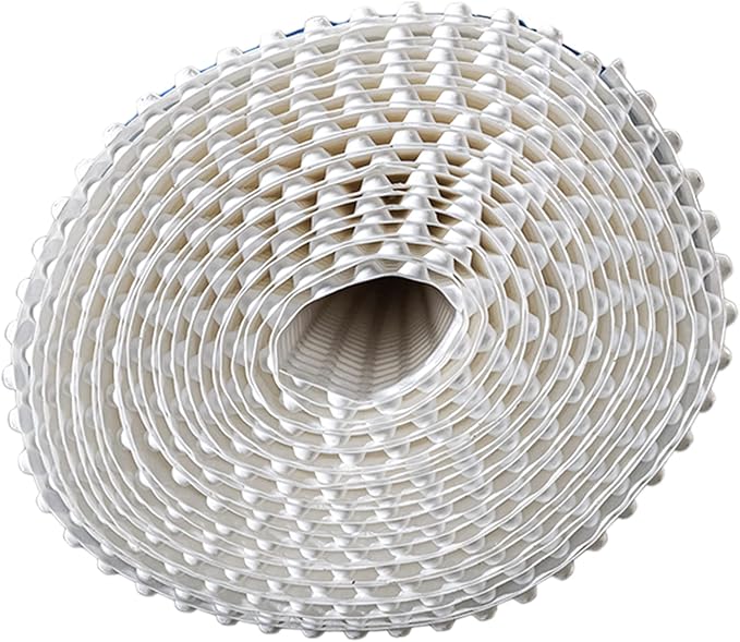 Whitecap Dimple Drainage Matting 4' x 50' - Heavy Duty Foundation Drainage Membrane for Crawl Space & Basement, Protects Vapor Barriers, Improves Water Flow, Waterproof Floor Underlayment - Image 8