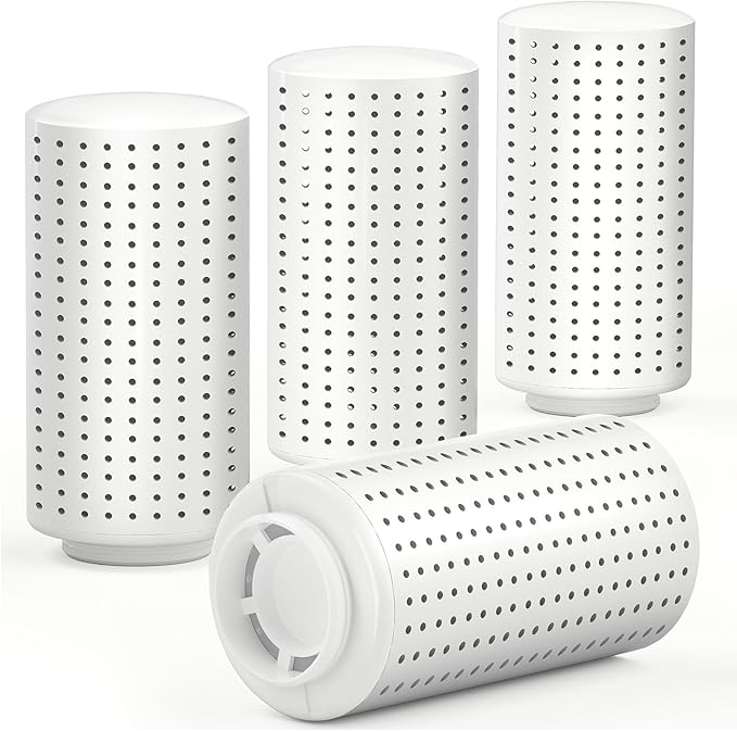 Leemone 4-Pack Humidifier Demineralization Cartridge Compatible with Dreo Humidifiers HM512S/713/713S/717S, # DR-HPA017 Cartridge Prevent Mineral Build-up, Filter Hard Water, Eliminate White Dust by Leemone