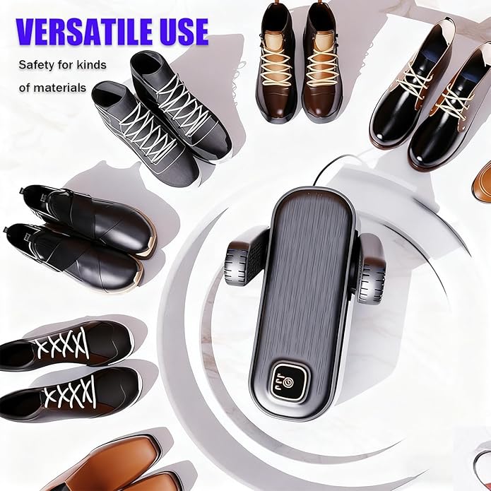 Boot Dryer for Work Boots, Black Portable Boot Dryer, Shoe Dryers for Sneakers with 3 Heat Settings, 360° Rapid Drying, Auto Shut-Off for Men/Women, 110V for Home & Travel Use - Image 4