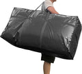 66 Gallon Extra Large Storage Bags, Huge Moving Bags Heavy Duty with Zipper and Stronger Handles, Big Foldable Duffle Bag for Travel - Storage Totes Moving Boxes for College, Christmas Tree, Bedding by MKOKYD