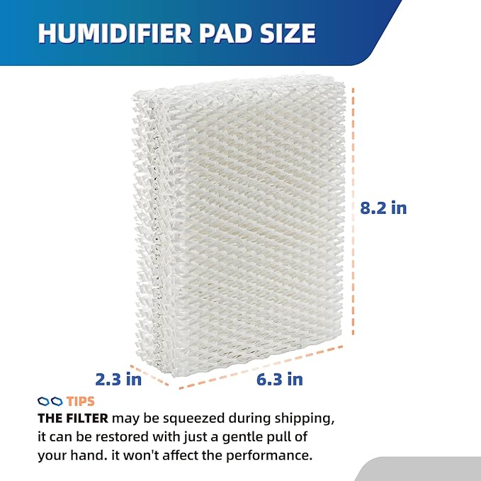 Ximoon HDC12 Humidifier Wick Filters | HDC-12 Replacement HD13030 HD1303 HD14060 HD1406 HD13050 HD1305 HD1407,Humidifier Filters 14911 32-14911 ES12-4 Pack - Image 7
