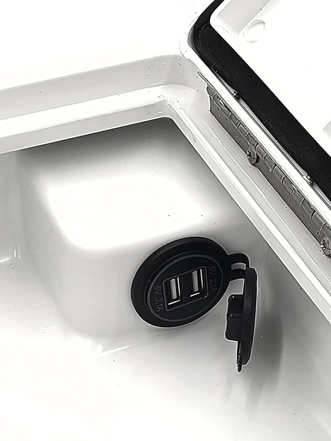 DPI Marine Glove Box with Charging Station 9" x 12" x 2-1/2" (Depth) - DPG912 w/USB (Made in USA) - Image 4