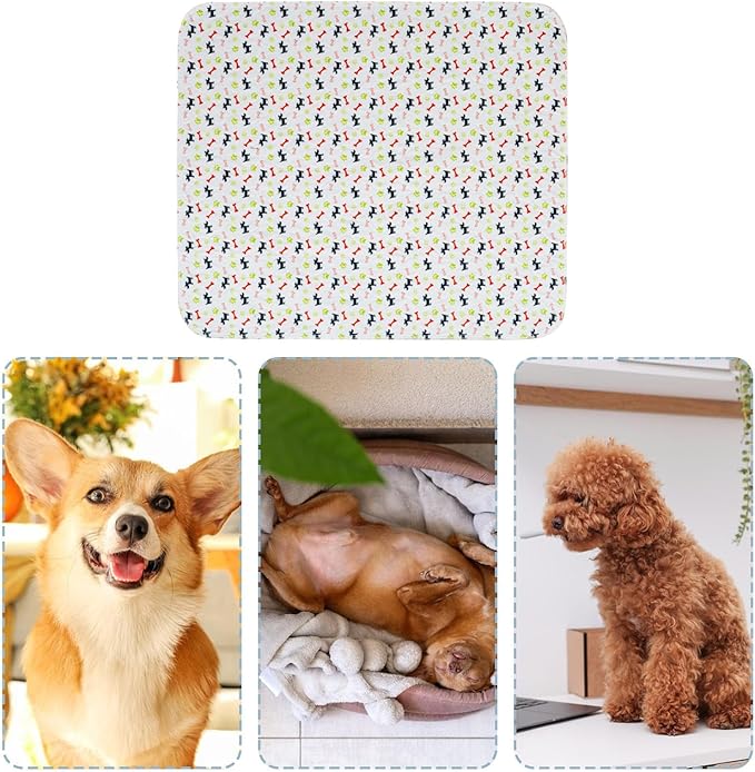 Reusable Washable Absorbent Pee Pads - Multi-Layer Moisture Barrier, 1 Pack Fast Absorbent Pet Training Mat for Housebreaking, Animal Care, Protective Sheet for Furniture and Floors - Image 5