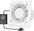 HG Power 6 Inch Exhaust Fan with Speed Controller, 308CFM Wall Exhaust Fanfor Kitchen, Bathroom, Metal Extractor Fan for Pet Room, Smoking Room, Attic, Garage, Window Ventilation by HGPOWER